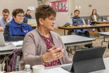 North Dakota electric cooperative directors participate in board-governance training and education programs.