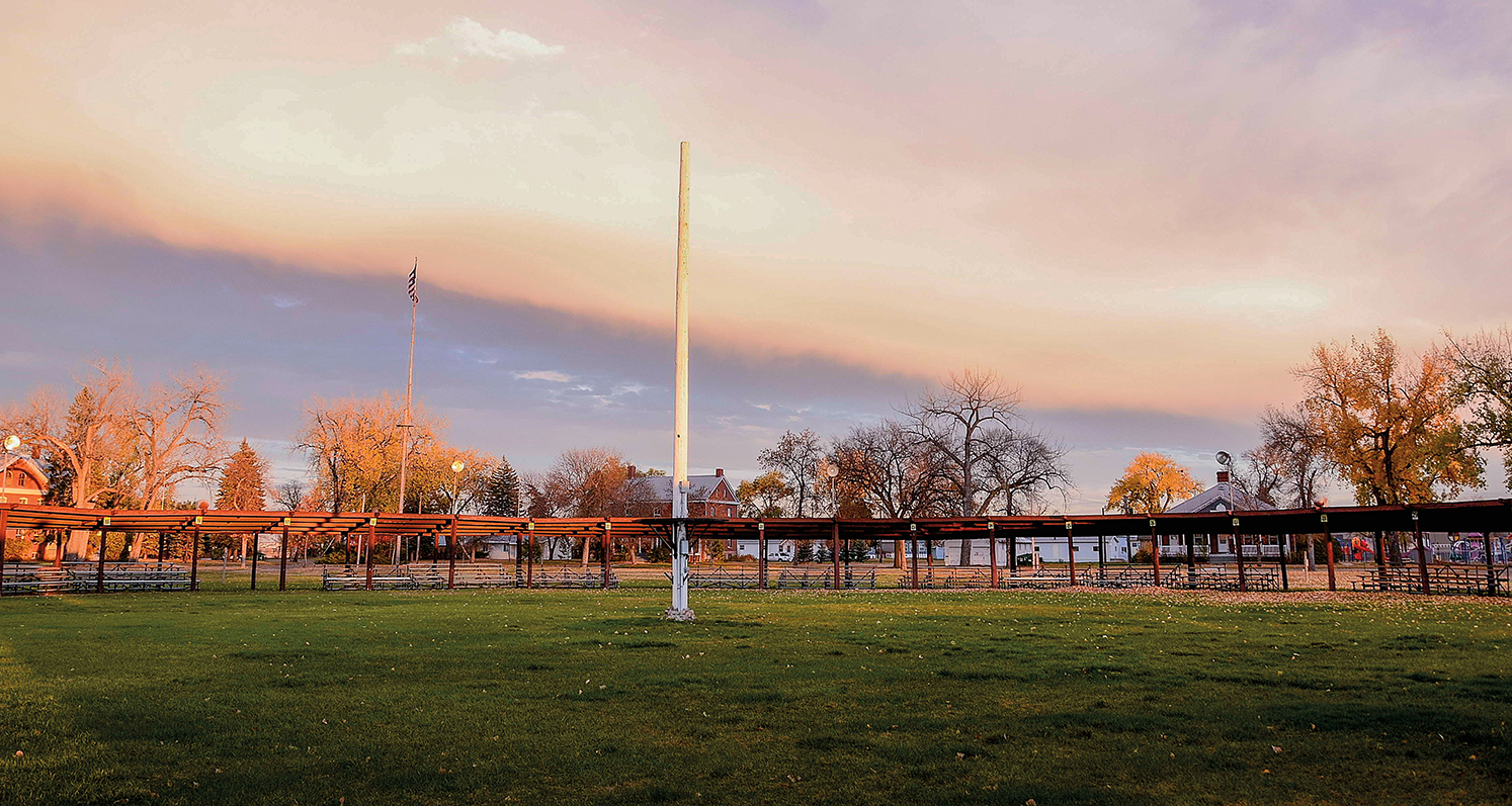 The Lone Star Veterans Arena, which is the host site for the United Tribes Technical College International Powwow in September, is situated in the heart of the UTTC campus and connects the college's identity to Native American culture.