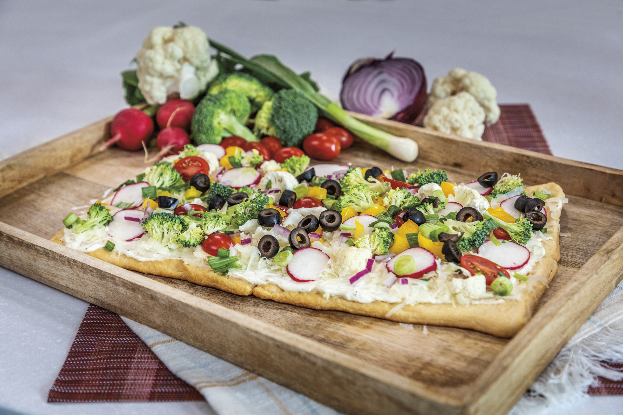 Veggie pizza