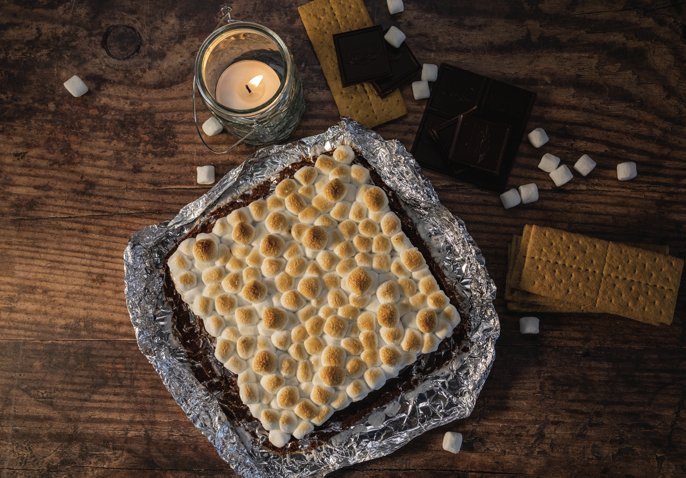 CAMPFIRE S’MORES BARS