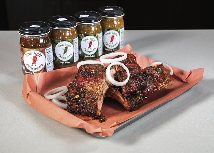 Sweet and Spicy Smoked Ribs