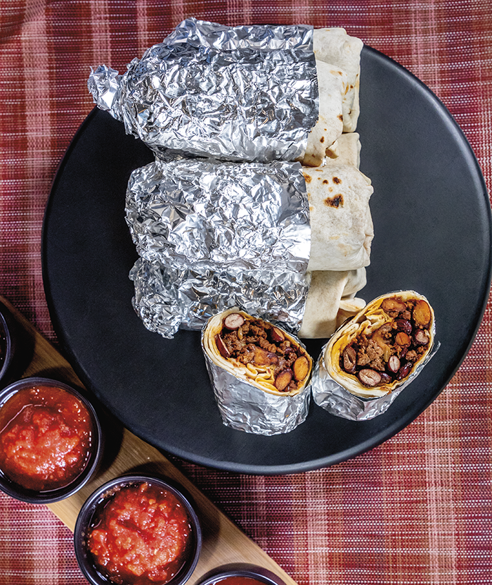 Beef and Bean Burritos