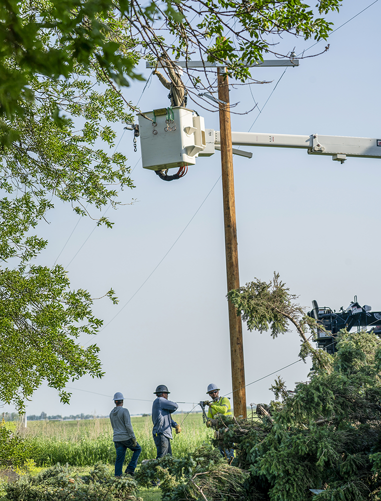 North Dakota tornado damage