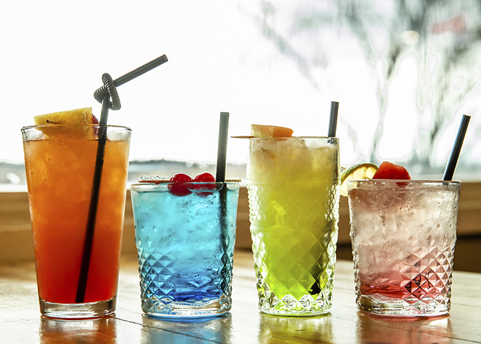 drinks at Hondo's Hideaway