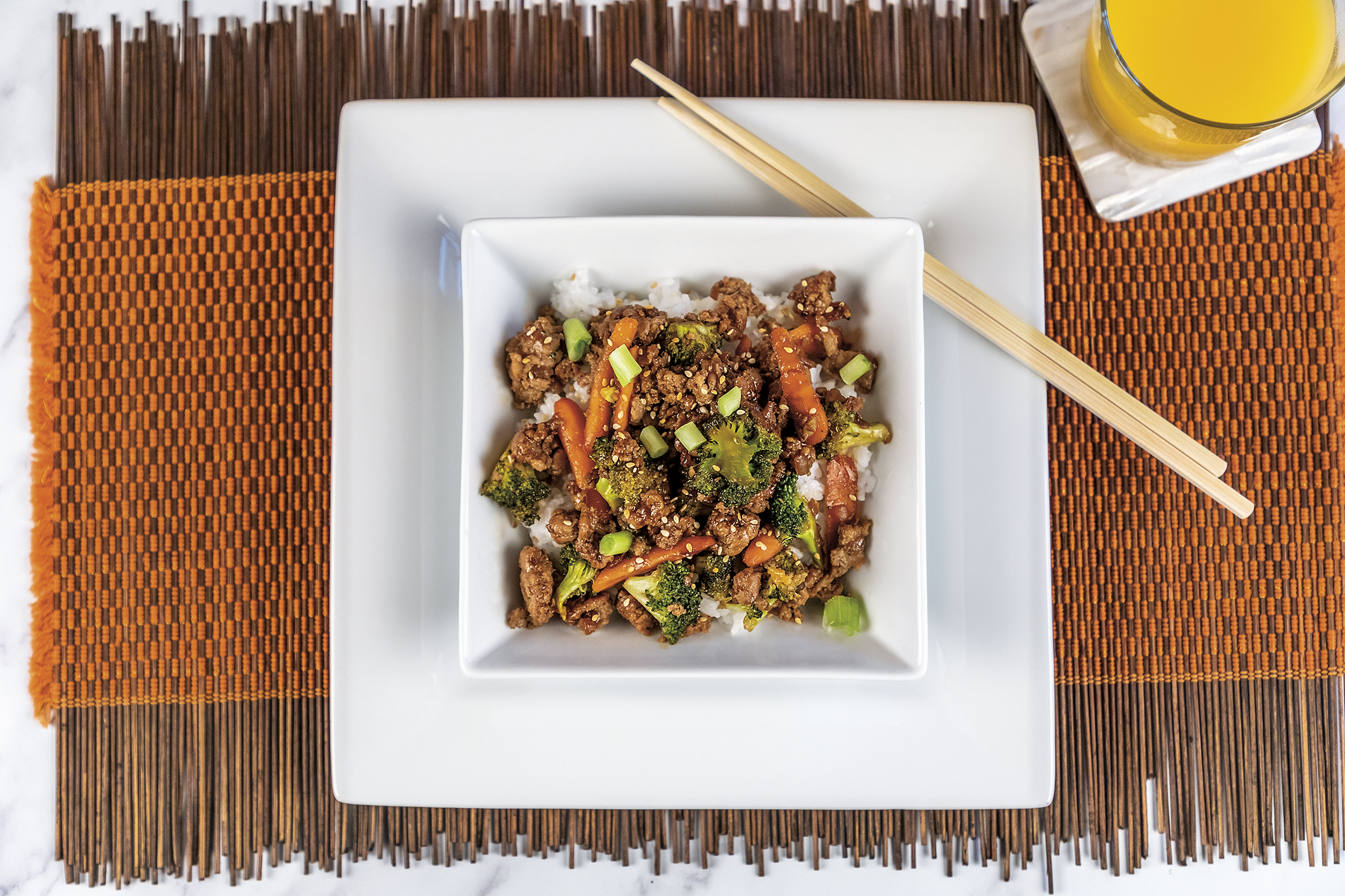 Teriyaki Turkey Rice Bowls