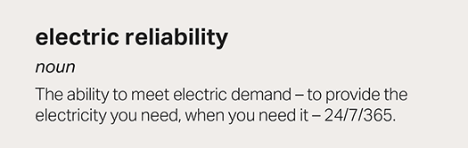 electric reliability