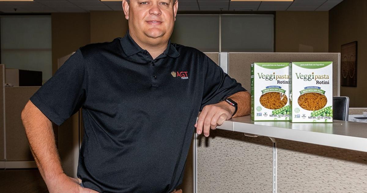 Eric Bartsch is the general manager of AGT Foods in the United States, one of the largest pulse companies in the world. Photo by NDAREC/Liza Kessel