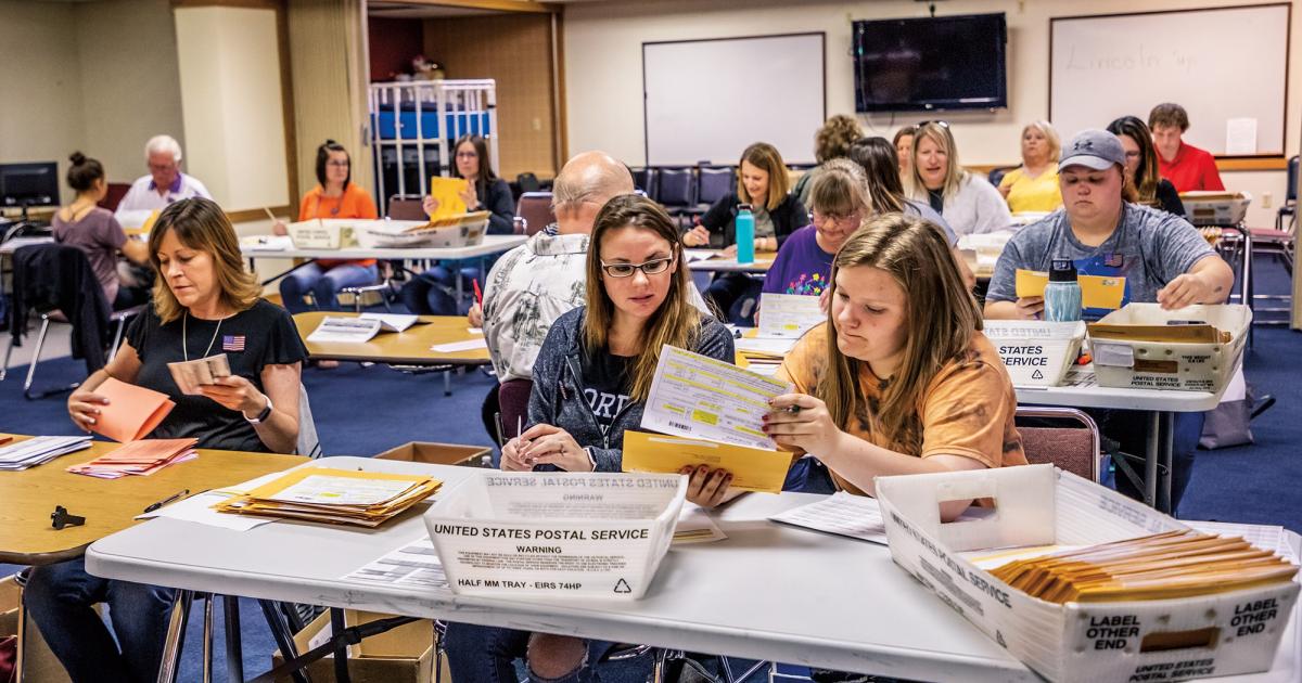 Community members get involved in the election process and serve their communities as poll workers.