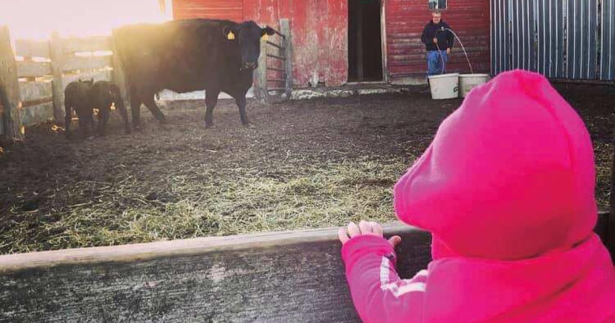 Wayne, Lisa and Kaydence Rossow. Courtesy Photos