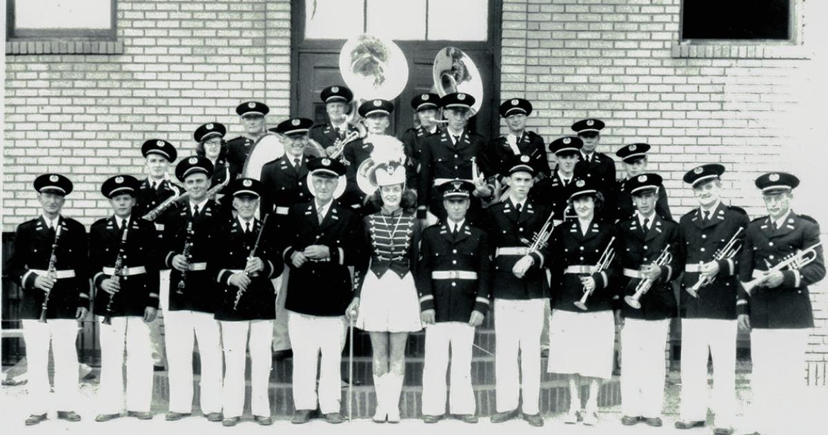 The Kulm City Band in 1949.