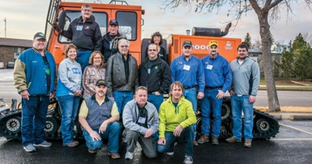 Snowmobile ND board of directors Top row, left to right:Dale Diebert; Shawn Cole; Joanne Seifert,secretary. Middle row: Perry Brintnell; Laura Forbes, vice president; Paula Berg; Sherman Pladsen; Troy Klevgard, president; Jeff Seifert; Brent Haugen; Reily Bata. Front row: Joel Iverson; Todd Thronson, executive director; Jesse Fritz. Not pictured: Quince Hambeck.