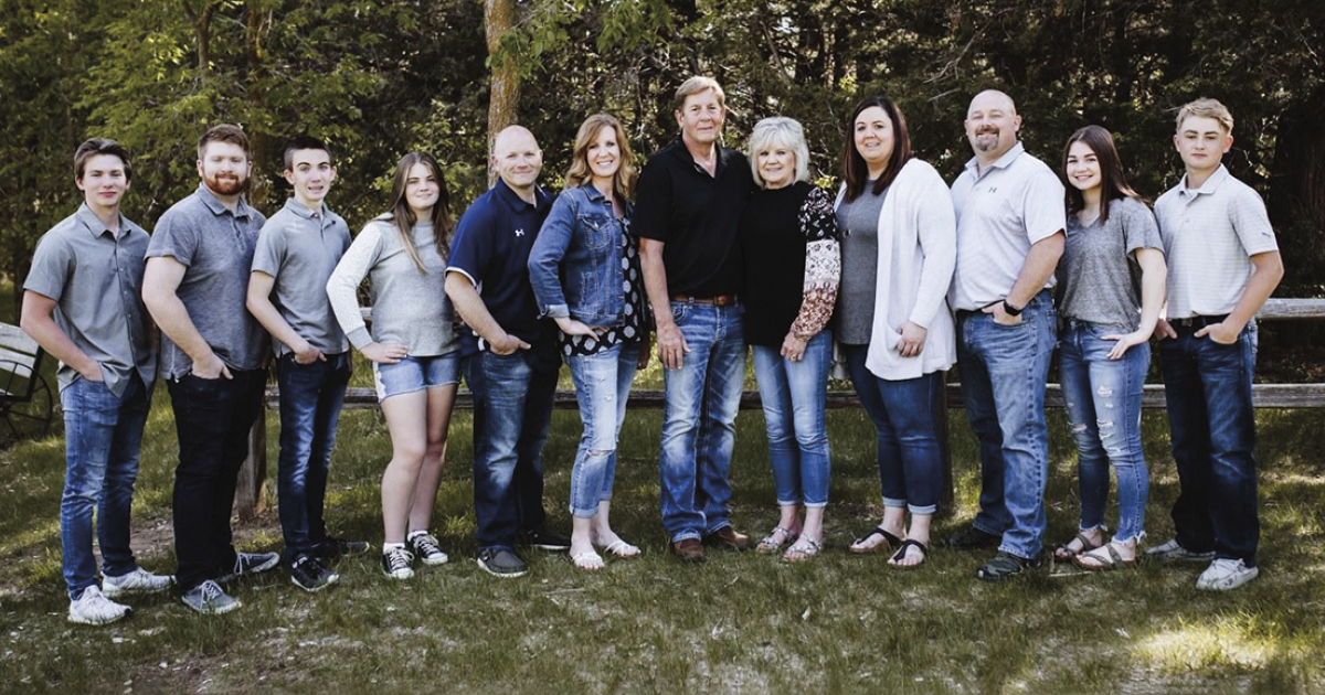 After 37 years with her co-op family, Tammy Kear is excited to spend time with her own family in retirement, which includes husband, Bud; daughter, Cassie, her husband, Ryan, and their children, Carter, Ethan, Kylar and Keara; and daughter, Crissie, her husband, Travis, and their children, Bailee and Colton.