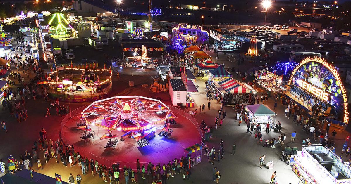 Ferris wheel view