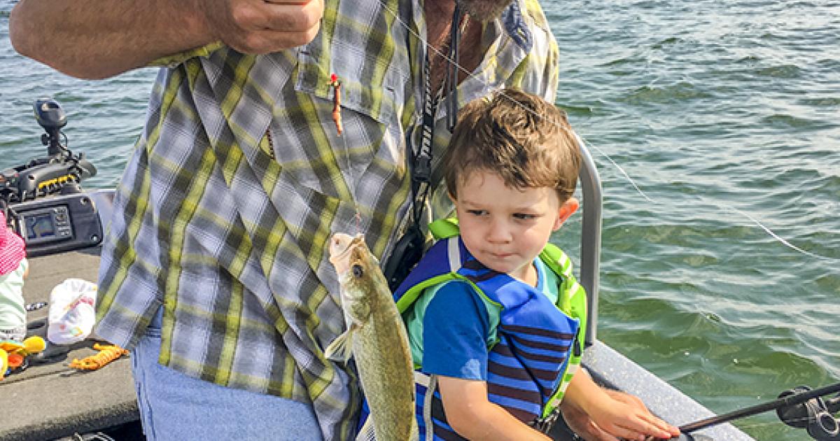 Jason Bentz’s first title is “Grandpa” when he’s on the water or ice fishing nowadays.