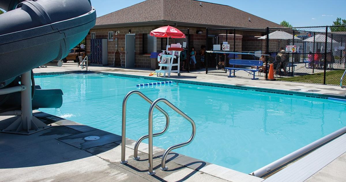 The New Town Water Park, which opened in 2019, provides the community with a swimming pool, splash pad with six water fountains and playground equipment.