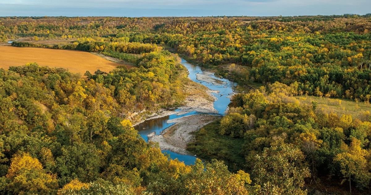 The Pembina Gorge west of Walhalla is part of the Rendezvous Region. PHOTO COURTESY  NORTH DAKOTA TOURISM