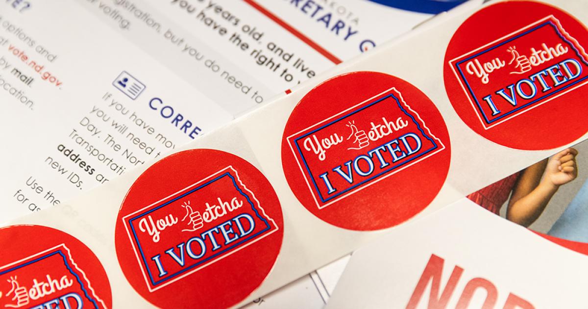 I voted stickers