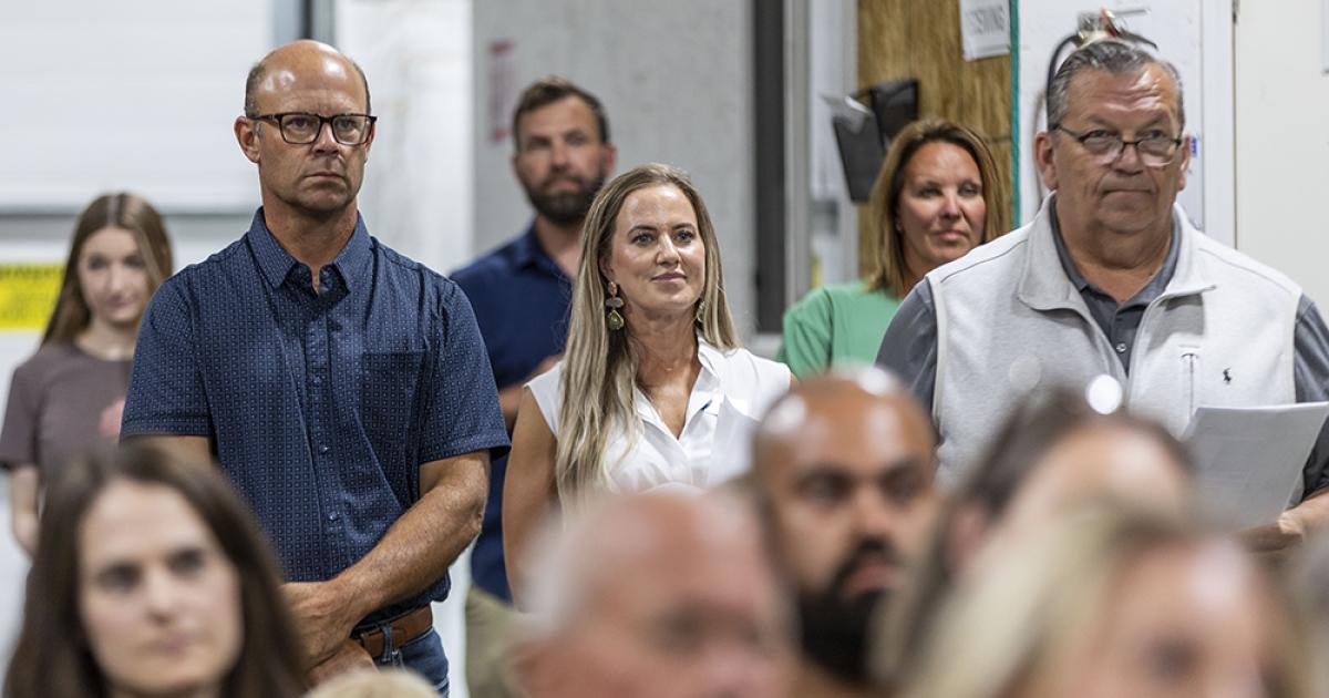 Velva food hub open house