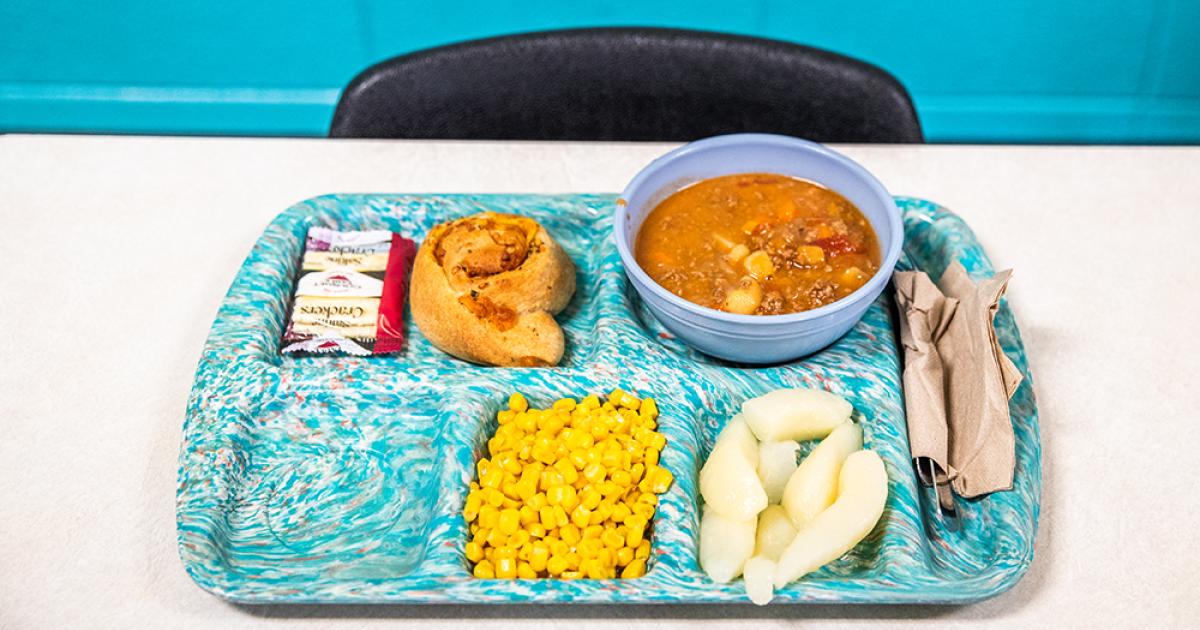 Drake-Anamoose Public School meal