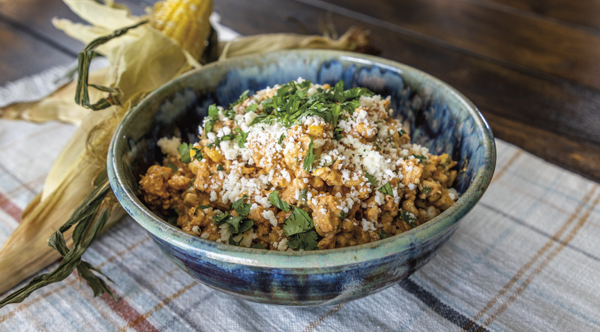 Grilled Corn Elote