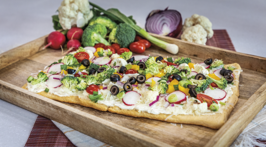 Veggie pizza