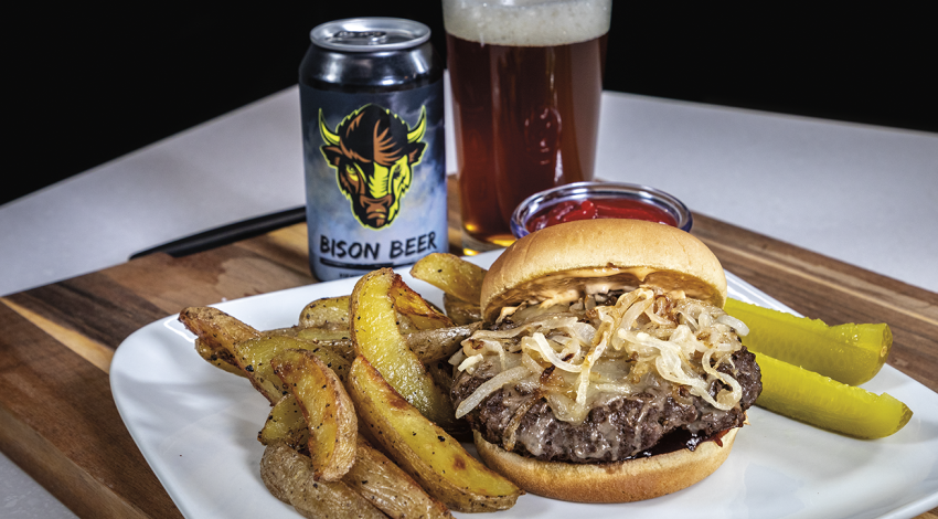 Black Leg Ranch Bison Burgers