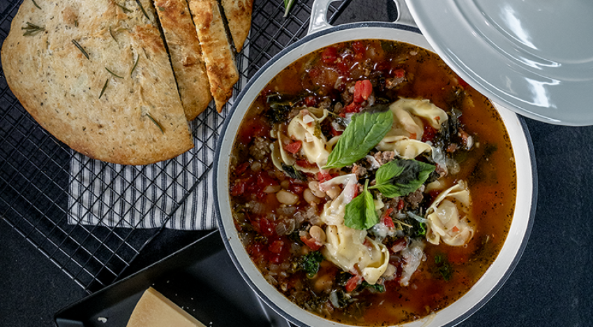 Easy Tortellini Soup