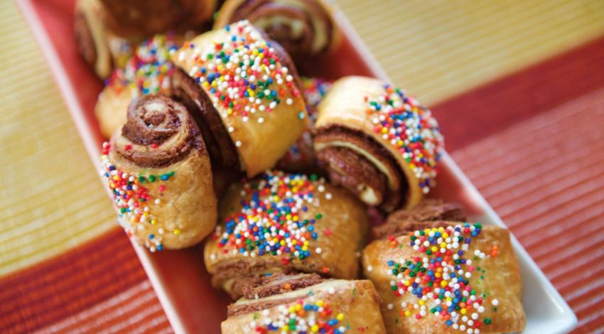 Chocolate Sea Salt Rugelach