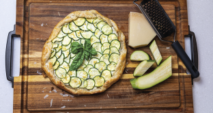 Zucchini Ricotta Galette