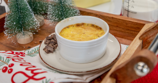 Crème Brulée With Chocolate