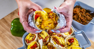 Breakfast burritos