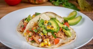 Smoky Pork Tenderloin Tacos with Grilled Corn Salsa