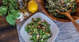 Wild Rice Arugula Salad